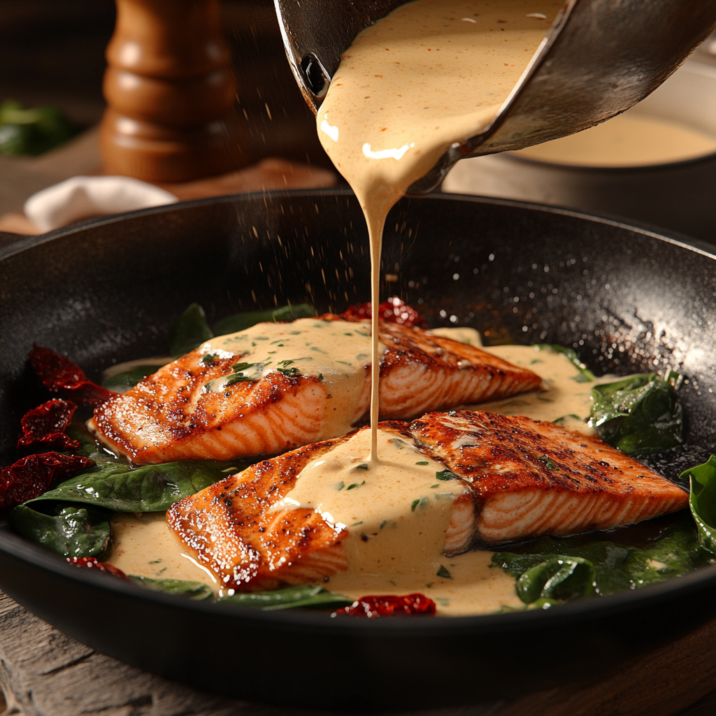 Creamy Tuscan Salmon