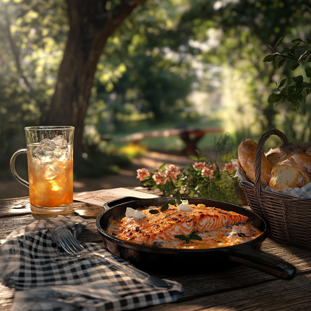 Creamy Tuscan Salmon