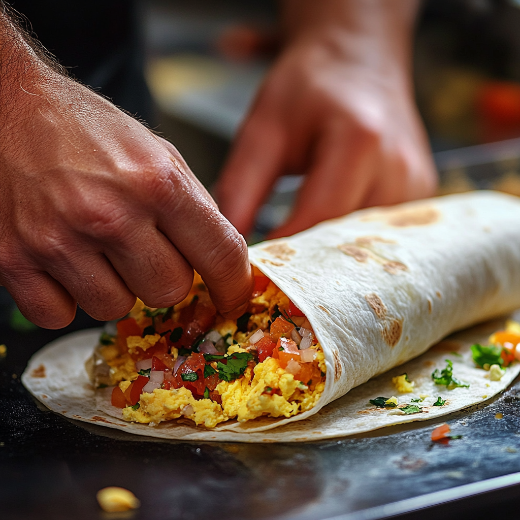 scalboost12 A close up of a chefs hands making the perfect Br 8dd972d6 1426 48fc ba26 a1e2ead8db57 3 Breakfast Burrito