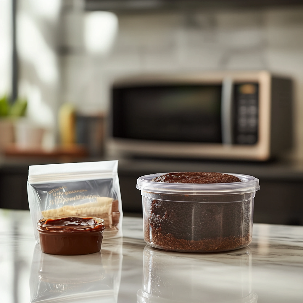 scalboost12 A neatly stored chocolate lava cake in a transpar f5d3a8c2 2996 4b3c 81ee 511b95ecd308 1 Decadent Chocolate Lava Cake