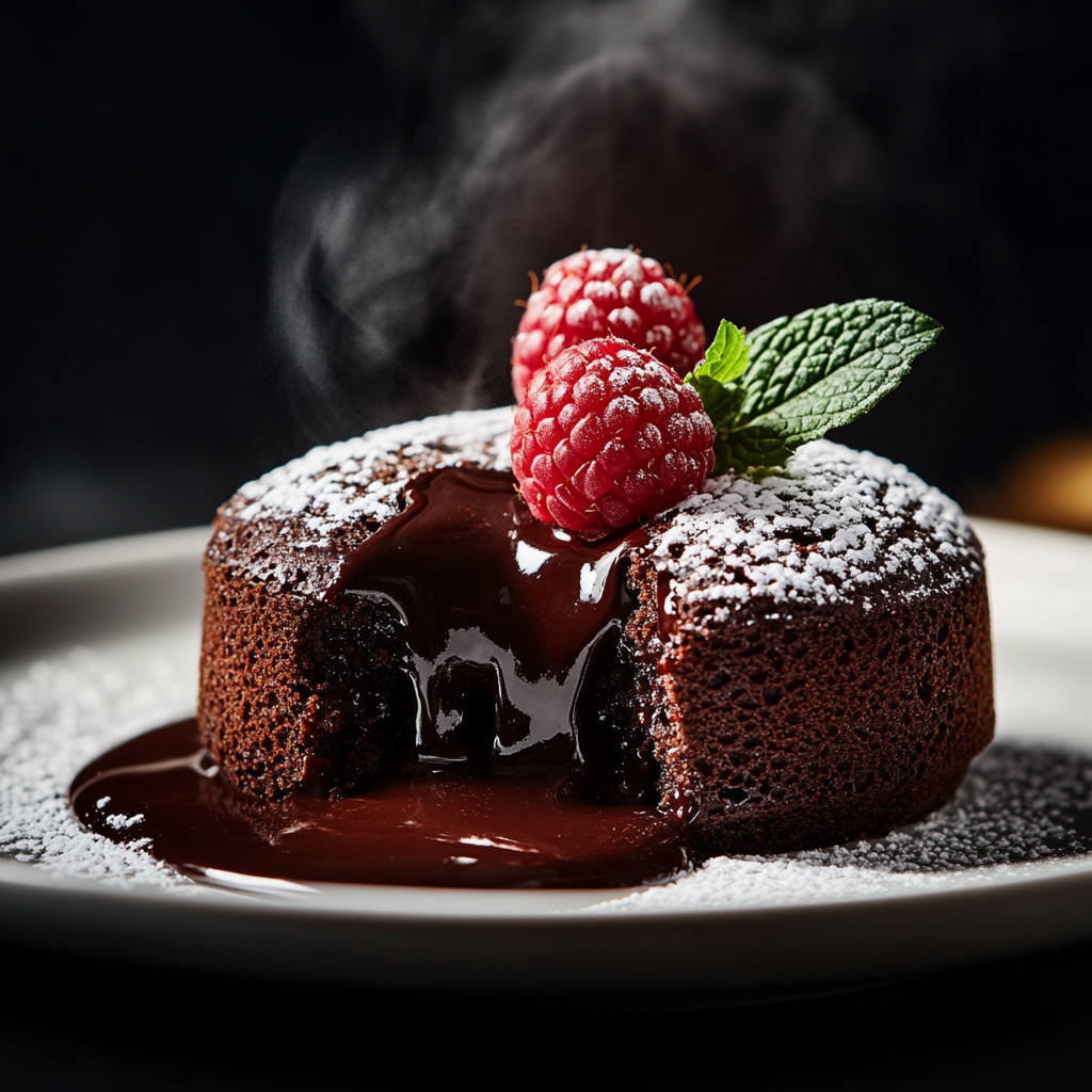 scalboost12 A rich decadent chocolate lava cake fresh from th 56a8851b 14c7 4c4f 8d02 29ec80d4c0f8 1 Decadent Chocolate Lava Cake