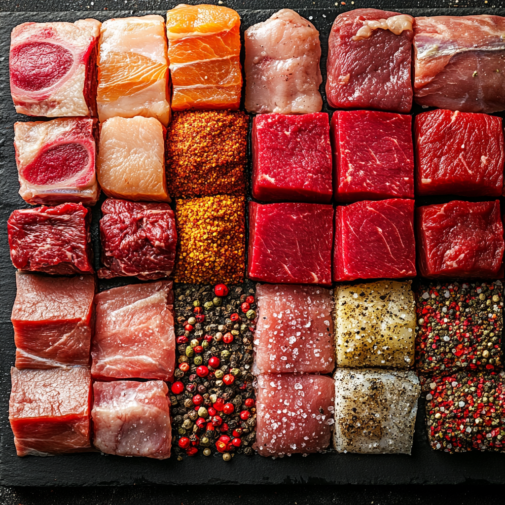 daring tiger 82198 A detailed image of beef poultry pork and 04cb87e7 ac93 4d4d 950e 2b187962ed7f 1 Rest for Flavor