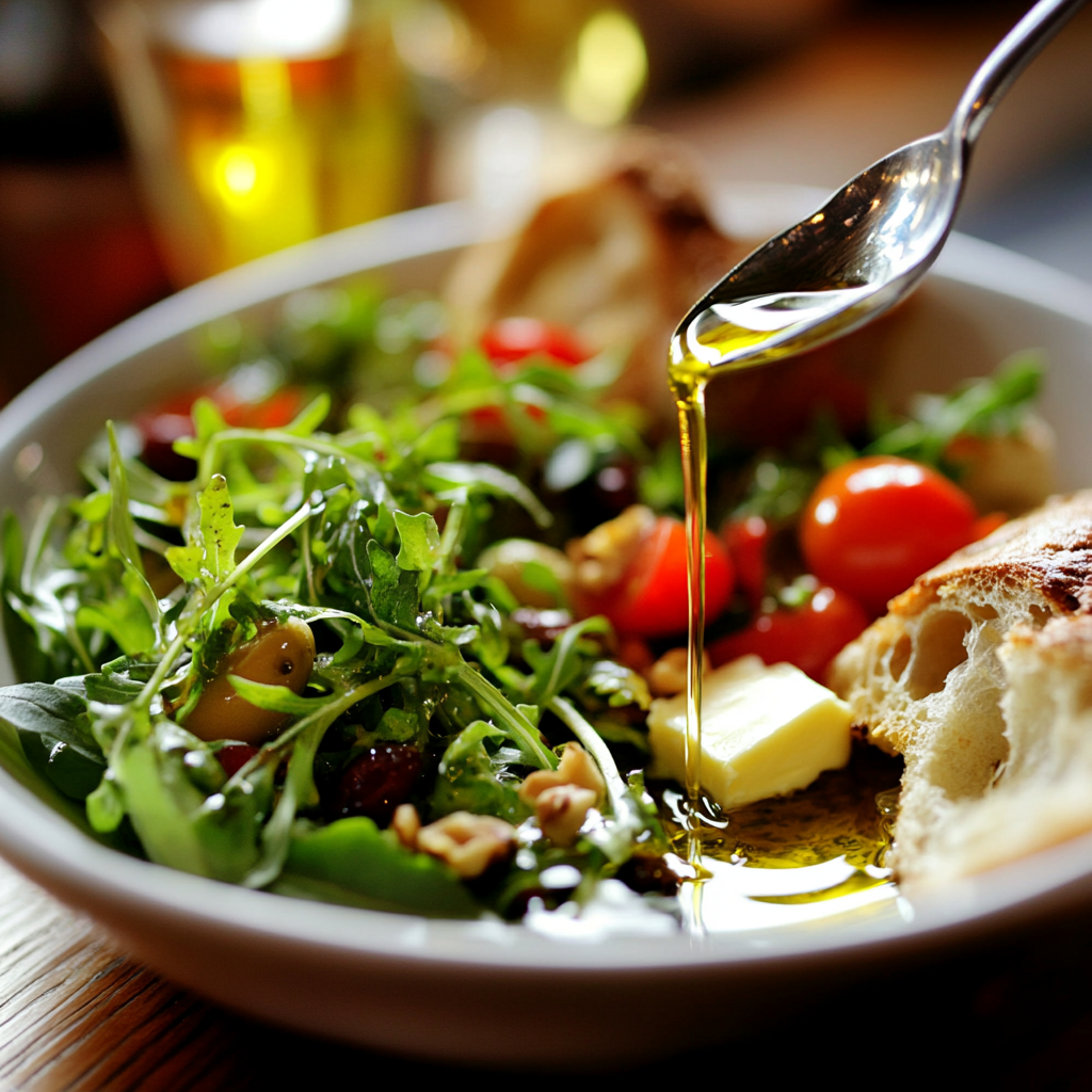 daring tiger 82198 A gourmet dish drizzled with extra virgin ae487483 1a99 44d8 b7cd a3c12a91613b 3 Oil selection